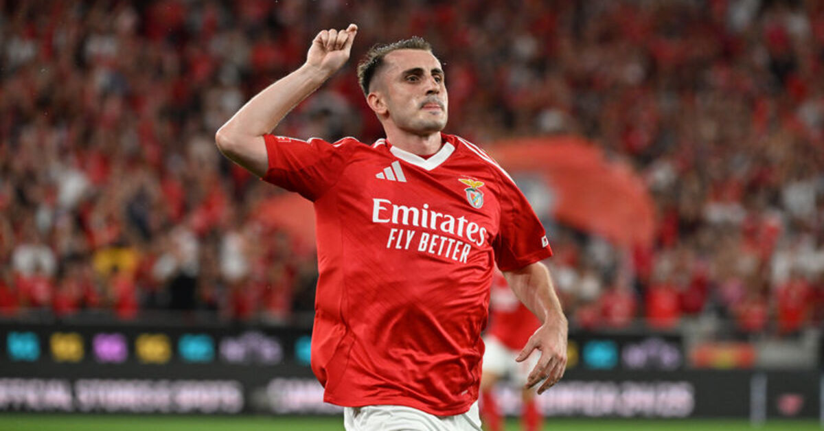 Kerem Aktürkoğlu, Benfica kariyerine golle başladı!