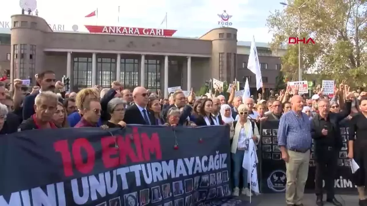 10 Ekim Katliamı’nın 9’uncu Yılı Anıldı