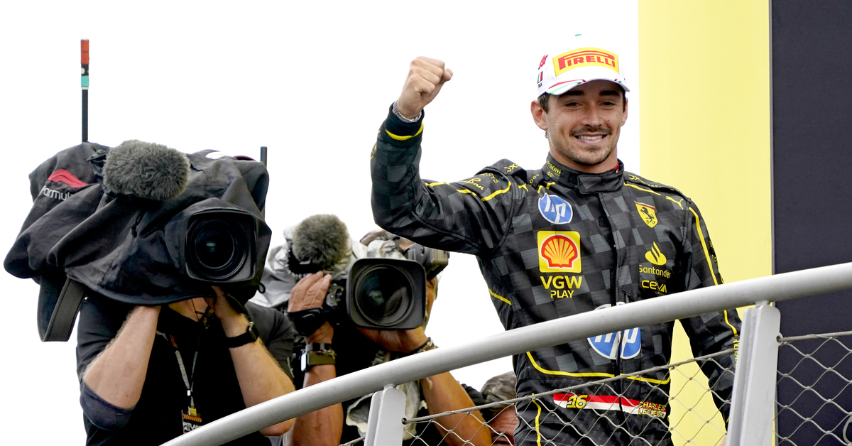 ABD Grand Prix’sinde kazanan Charles Leclerc