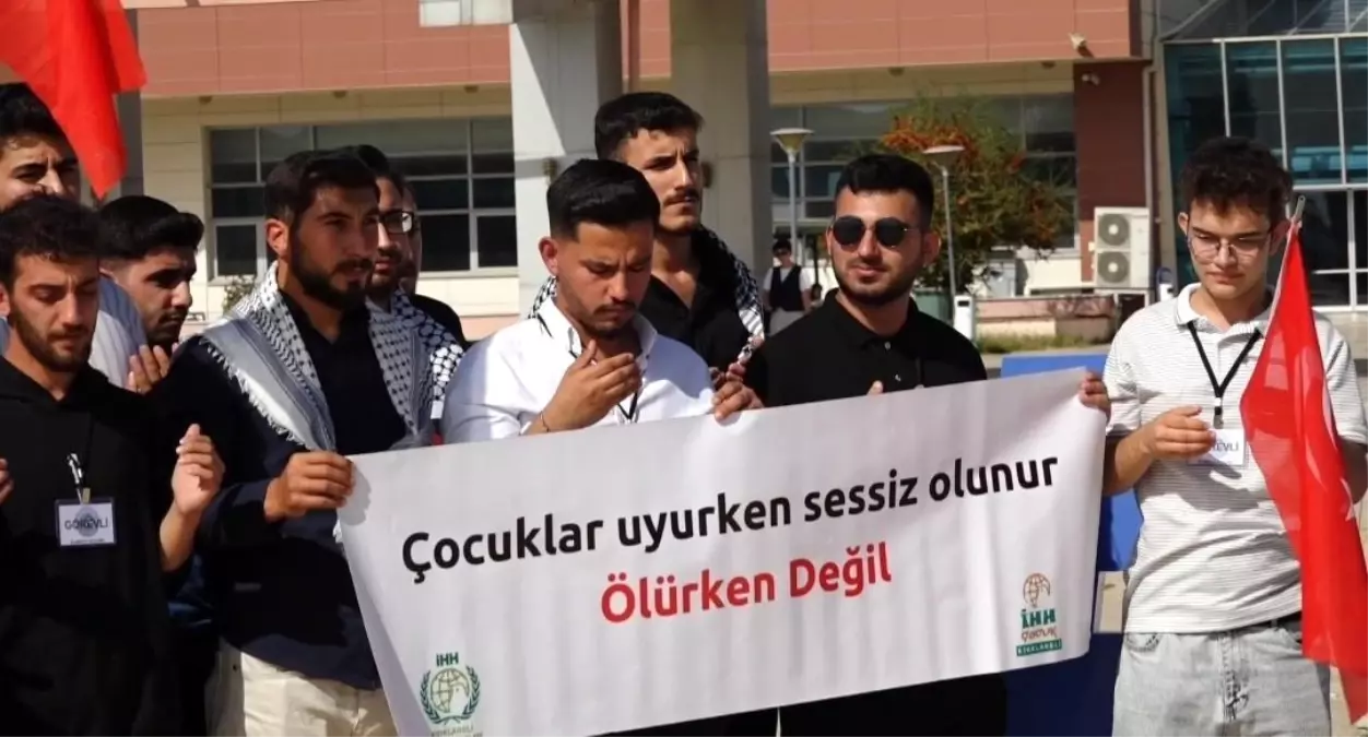 Kırklareli’nde Filistin’e Destek Gösterisi