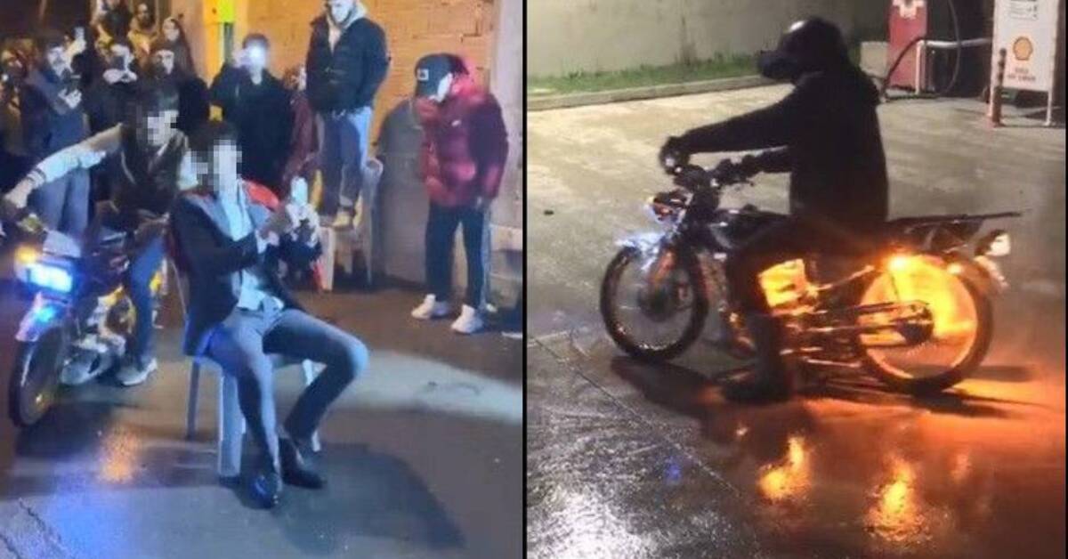 Bafra’da asker eğlencesinde drifte 59 bin TL ceza